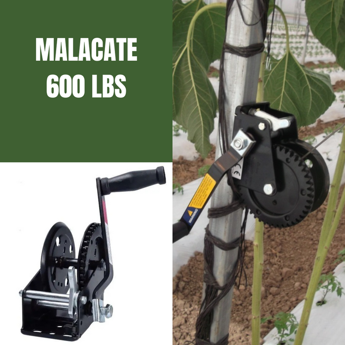 MALACATE 600 LBS NEGRO