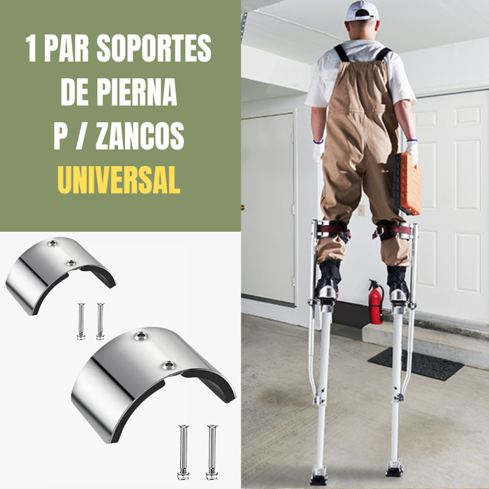 REPUESTO PARA ZANCOS 1 PAR DE SOPORTES + TORNILLERÍA