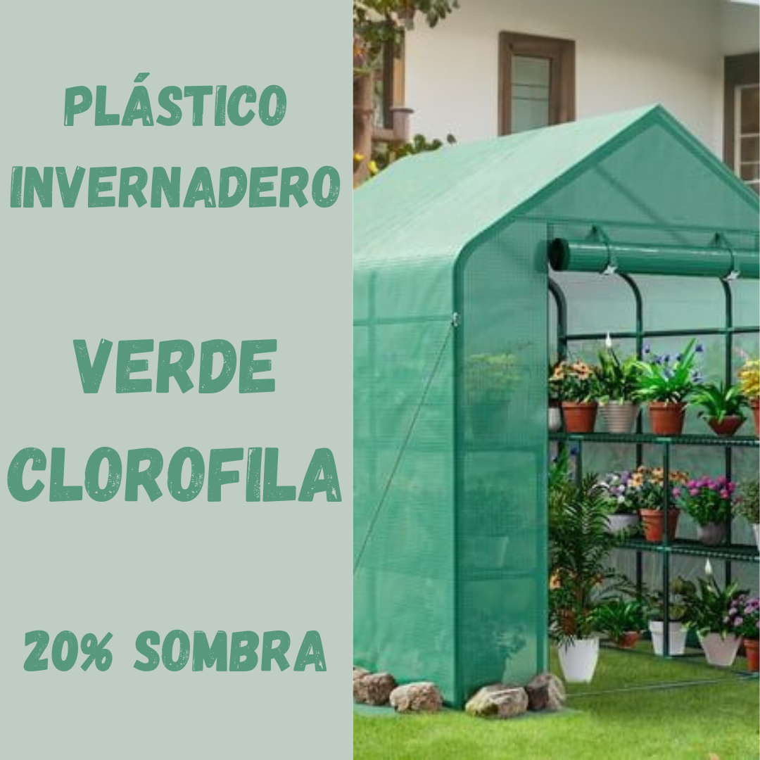 PLÁSTICO 20% VERDE CLOROFILA