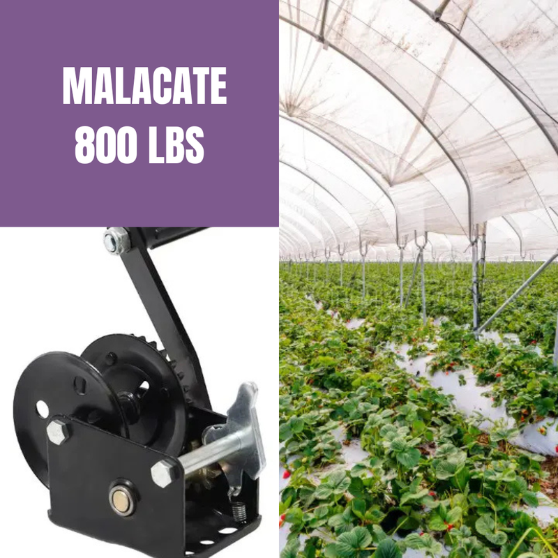 MALACATE 800 LBS NEGRO