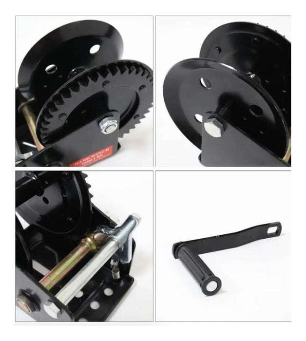 12 MALACATES 800 LBS NEGROS