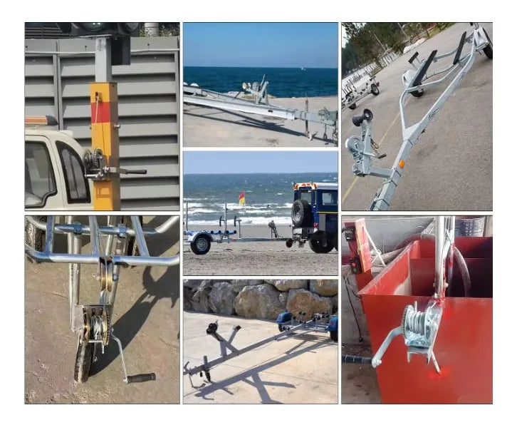 12 MALACATES 800 LBS NEGROS