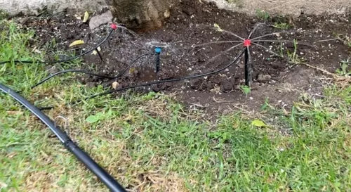 SISTEMA DE RIEGO X GOTEO 25m PARA JARDÍN / HUERTO / INVERNADERO #002