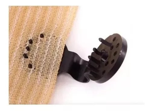 ROLLO 4 X 100 MTS MALLA RASCHEL BEIGE 90% SOMBRA + OJILLOS GRATIS
