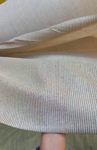 ROLLO 4 X 100 MTS MALLA RASCHEL BEIGE 90% SOMBRA + OJILLOS GRATIS