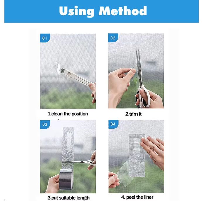 CINTA REPARADORA DE MALLA ANTIÁFIDOS 10 METROS