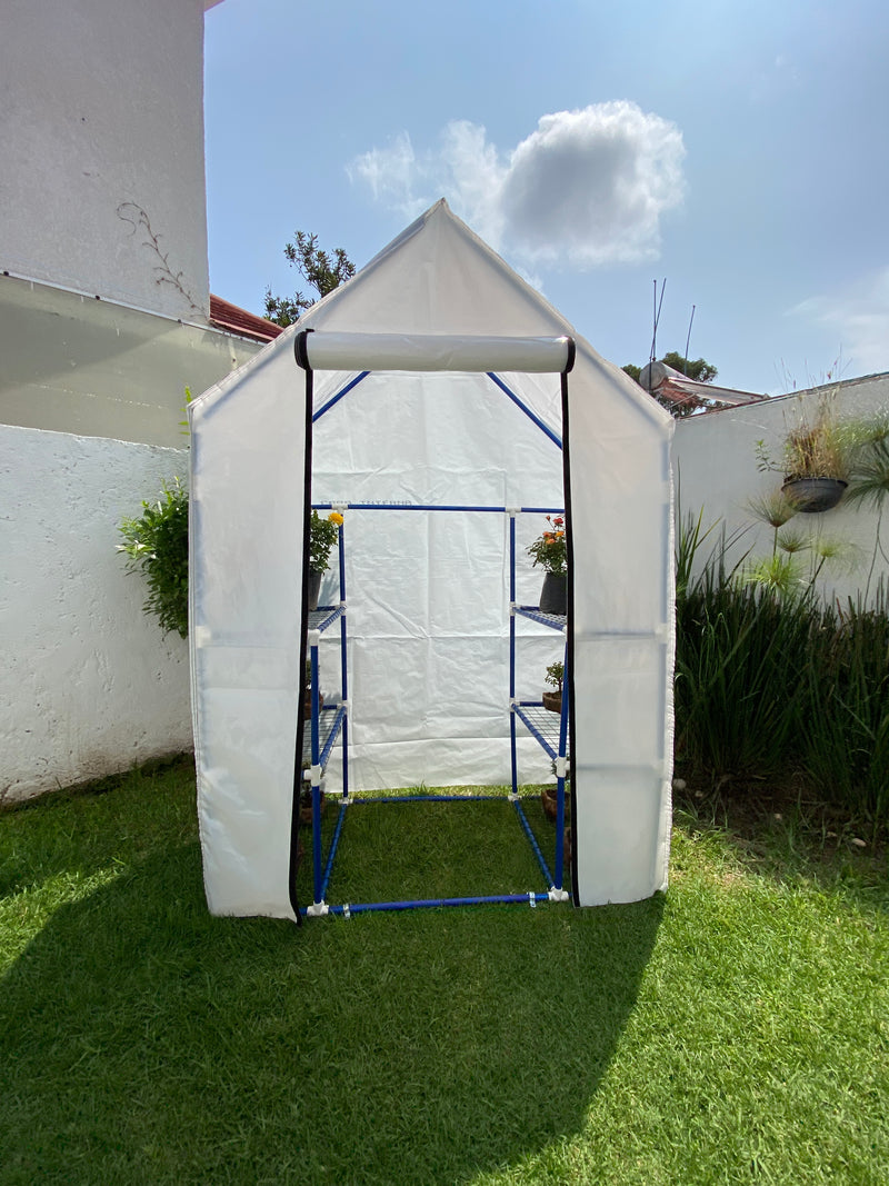 PLÁSTICO INVERNADERO 8.40m x 5m - 25% SOMBRA