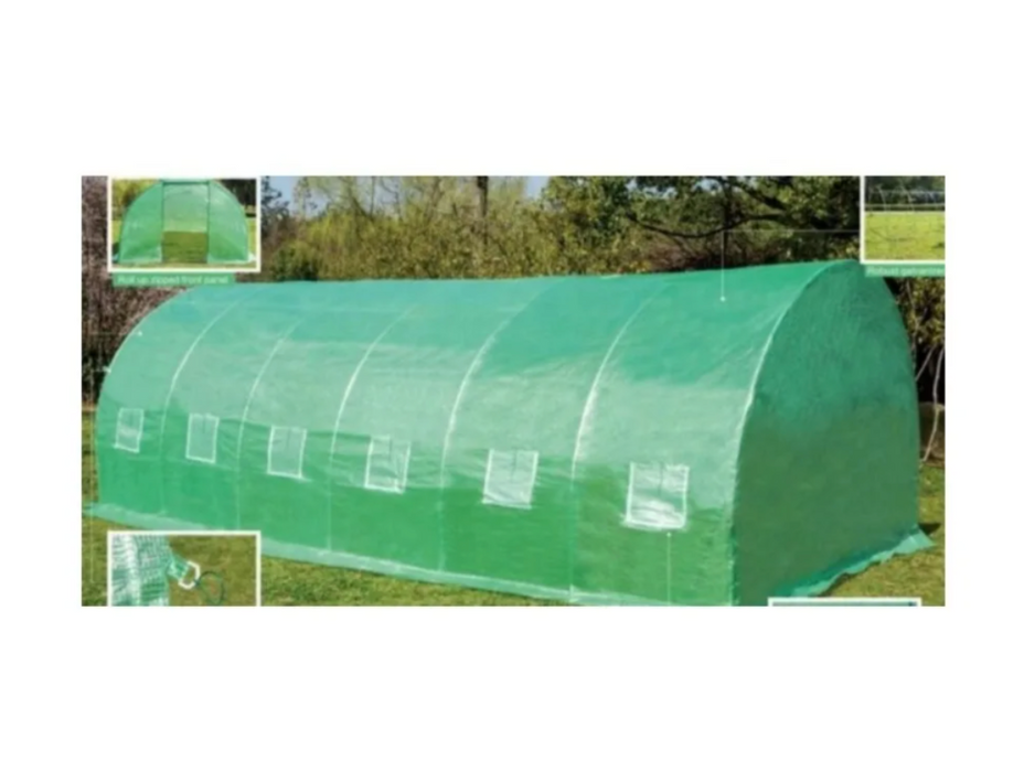 PLÁSTICO INVERNADERO 8.40m x 100m - VERDE